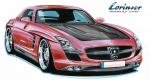 Mercedes-Benz SLS AMG Gullwing by Lorinser 2010 года